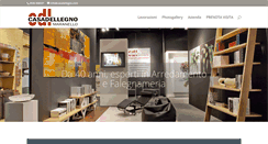 Desktop Screenshot of casadellegno.com